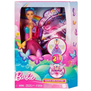 BARBIE HXJ10 DREAMTOPIA KELEBEK DANSÇI BEBEK