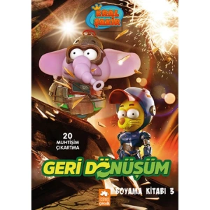 KRAL ŞAKİR GERİ DÖNÜŞÜM BOYAMA KİTABI 3