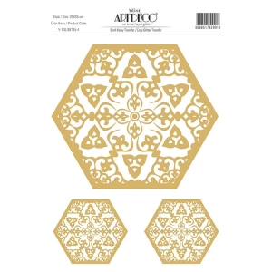 ARTDECO SİMLİ KOLAY TRANSFER 25X35CM DESEN NO:4