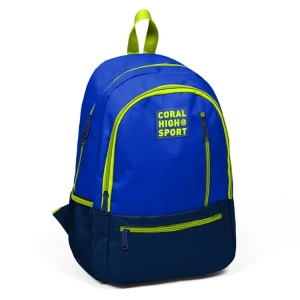 CORAL HIGH 23459 SAKS LACİVERT ÜÇ BÖLMELİ SIRT ÇANTASI