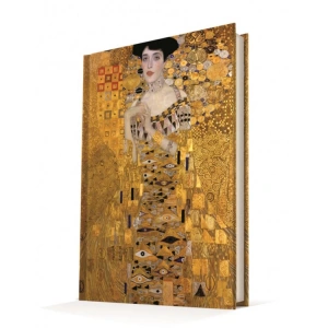 DEFFTER ART OF WORLD / GUSTAV KLIMT - PORTRAIT OF ADELE BLOCH BAUER 14x20 SERT KAPAK 96 YP. ÇİZGİSİZ (DÜZ) DEFTER