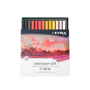 LYRA 5651240  POLYCRAYONS SOFT TOZ PASTEL BOYA 24 LÜ