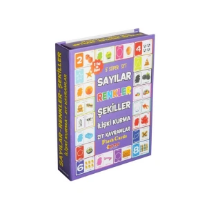 DİYTOY SRŞİZ1413 SÜPER SET SAYILAR RENKLER ŞEKİLLER İLİŞKİ KURMA ZIT KAVRAMLAR
