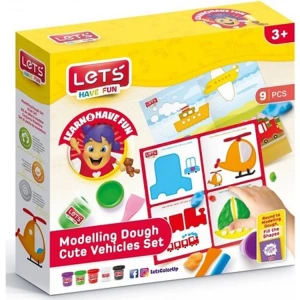 LETS OYUN HAMURU SEVİMLİ ARAÇLAR SETİ L9008