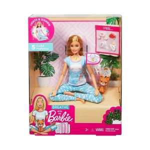 MATTEL GNK01 BARBIE NEFES EGZERZİSİ BEBEĞİ
