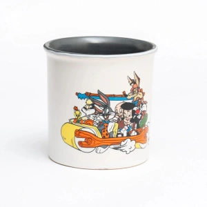 MACMUG 380917 WB100 AMSTERDAM MUG THE FLINTSTONES İÇ KISMI GRİ DIŞI KREM SERAMİK KUPA