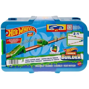 HOT WHEELS HKX47 TRACK BUILDER HEYECANLI ATLAYIŞ AKROBASİ SETİ