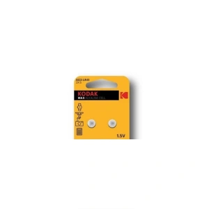 KODAK 1.5V MAX ALKALİN DÜĞME PİL AG3-LR41   2Lİ