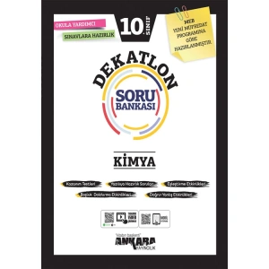 ANKARA 10.SINIF DEKATLON KİMYA SORU BANKASI