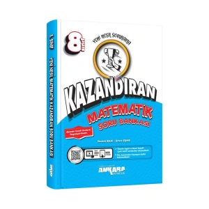 ANKARA YAYINLARI 8. SINIF KAZANDIRAN MATEMATİK SORU BANKASI