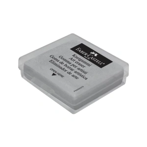 FABER CASTELL PLASTİK KUTULU HAMUR SİLGİ GRİ