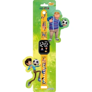 MİNİFLAK RAFADAN TAYFA 5089 LİSANSLI LED ÇOCUK KOL SAATİ SARI