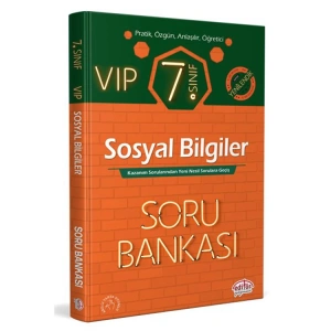 EDİTÖR 7.SINIF VIP SOSYAL BİLGİLER SORU BANKASI