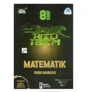İSEM 8. SINIF HIZLI İSEM MATEMATİK SORU BANKASI