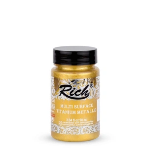 RİCH TTM-090-2518 MULTİ TITANIUM METALİK 090 CC BEYAZ ALTIN