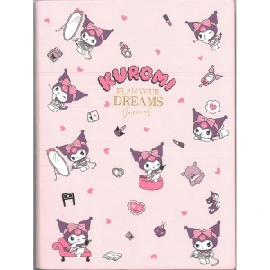 VICTORIAS JOURNALS 524-1940 KUROMI SMYTH FLEXY ESNEK VEGAN DERİ KAPAKLI 13X18 80 GR. 80 YAPRAK ÇİZGİLİ DEFTER