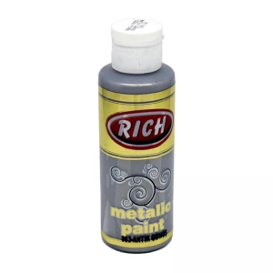 RİCH MET-120-0863 METALİK BOYA 120 CC ANTİK GÜMÜŞ
