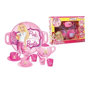 BARBIE TEPSİLİ ÇAY SETİ DEDE- 01510