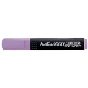 ARTLINE EK- 660 KESİK UÇ 1.0-4.0mm  HIGHLIGHTER FOSFORLU KALEM PURPLE