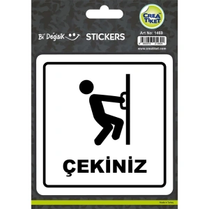 CREA Bİ DEĞİŞİK STICKER - ÇEKİNİZ 1469