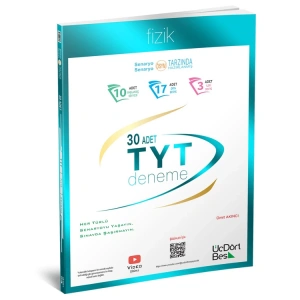 ÜÇDÖRTBEŞ TYT FİZİK 30 DENEME