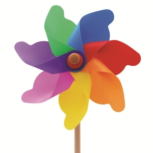 KARDEŞLER 20cm ÇAP 7 KANATLI BAHÇE GRUBU KULEDE RÜZGAR GÜLÜ