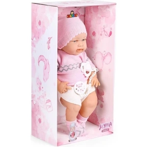 GALTOYS GLT1102 ŞEYMA BEBEK GÜLKURUSU KIYAFETLİ 40cm. 3+