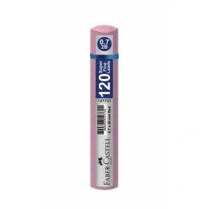 FABER CASTELL 120Lİ MİN GENZ 0.7 2B 60mm UÇ GÜL TÜP - 5090127728
