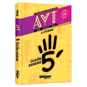 ANKARA AYT 5 ÖZGÜN DENEME