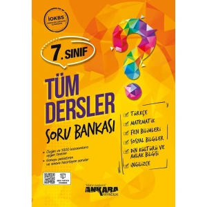ANKARA YAYINLARI 7. SINIF TÜM DERSLER SORU BANKASI