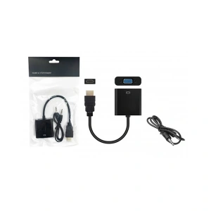 PLATOON PL-7237 HDMI TO VGA ÇEVİRİCİ KABLO