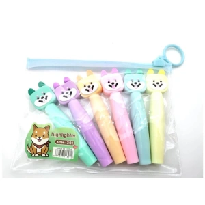 MOTTO FOSFORLU KALEM KÖPEK 6Lİ