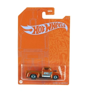 HOT WHEELS MTL-GRR35/ GRR37 MAVİ VE  PARLAK ARABALAR CUSTOM 56 FORD TRUCK