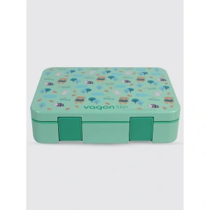 UZSPACE VGN-091 4 BÖLMELİ YEMEK KABI - LUNCH BOX 1300 ML YEŞİL