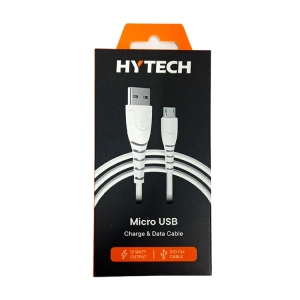 HYTECH HY-XTK10 1M 2.4A MICRO USB BEYAZ HIZLI ŞARJ KABLOSU