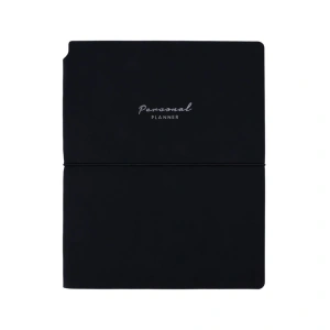 VICTORIAS JOURNALS 1093 KUKA SOFT KAPAK NOTEBOOK 19x25cm 80gr.96YP. ÇİZGİLİ DEFTER SİYAH