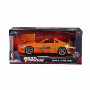 SİMBA JADA 3203005 FAST & FURIOUS 1:24 BRIANS 1995 TOYOTA SUPRA DIE CAST METAL ARABA KUTULU