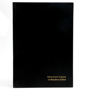 DİLMAN GENEL KURUL TOPLANTI VE MÜZAKERE DEFTERİ CİLTLİ NUMARALI 96 YP