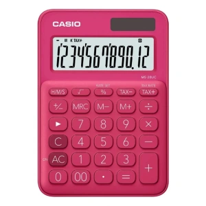CASIO MS-20UC 12 HANE FUŞYA MASAÜSTÜ HESAP MAKİNESİ