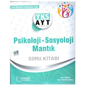 PALME AYT PSİKOLOJİ SOSYOLOJİ MANTIK SORU KİTABI