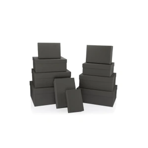 GIPTA YOUR ANTHRACITE DİKDÖRTGEN HEDİYE KUTUSU BX0899 C 160x230x90 mm