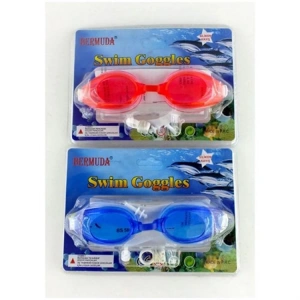 BERMUDA KZL-1833  SİLİKON KAYIŞ PROFESYONEL DENİZ YÜZÜCÜ GÖZLÜĞÜ