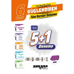 ANKARA YAYINLARI 6. SINIF GÜÇLENDİREN TÜM DERSLER DENEMELERİ