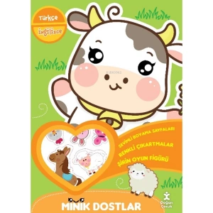 MİNİK DOSTLAR ÇIKARTMALI BOYAMA KİTABI