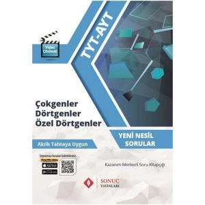 SONUÇ TYT - AYT ÇOKGENLER-DÖRTGENLER-ÖZEL DÖRTGENLER SORU KİTAPÇIĞI