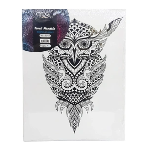 CEOART  35X50 MANDALA CANVAS TUVAL BAYKUŞ CEO-MT0005