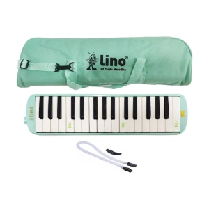 LİNO LN-32-PYES MELODİKA 32 TUŞLU ÇANTALI PASTEL YEŞİL