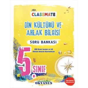 OKYANUS 5. SINIF CLASSMATE DİN KÜLTÜRÜ VE AHLAK BİLGİSİ  SORU BANKASI