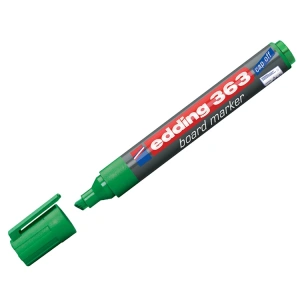 EDDING 363C004 KESİK UÇLU BEYAZ TAHTA KALEMİ  (YEŞİL)