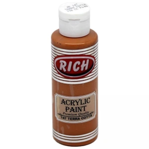 RİCH AKR-120-147 AKRİLİK BOYA 120 CC TERRA COTTA